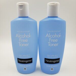 Neutrogena Alcohol-Free Toner Gentle Non-Stinging Formula 8.5 Fl Oz - Lot of 2*